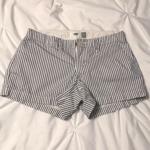 Old Navy Striped Shorts Run Large